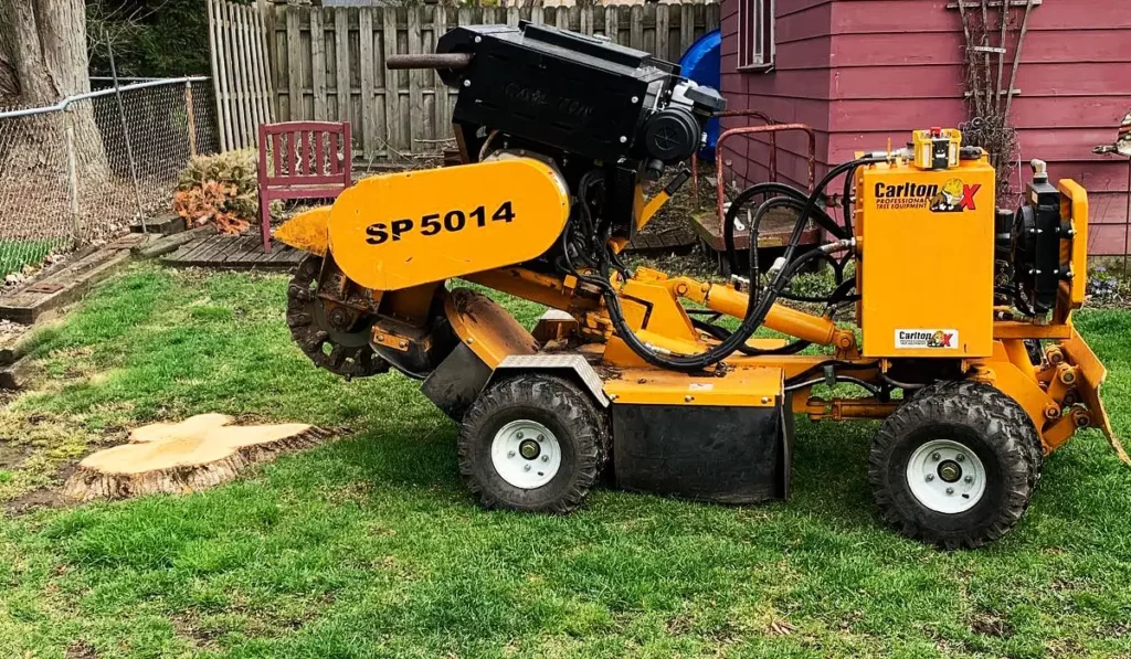 Stump-grinding